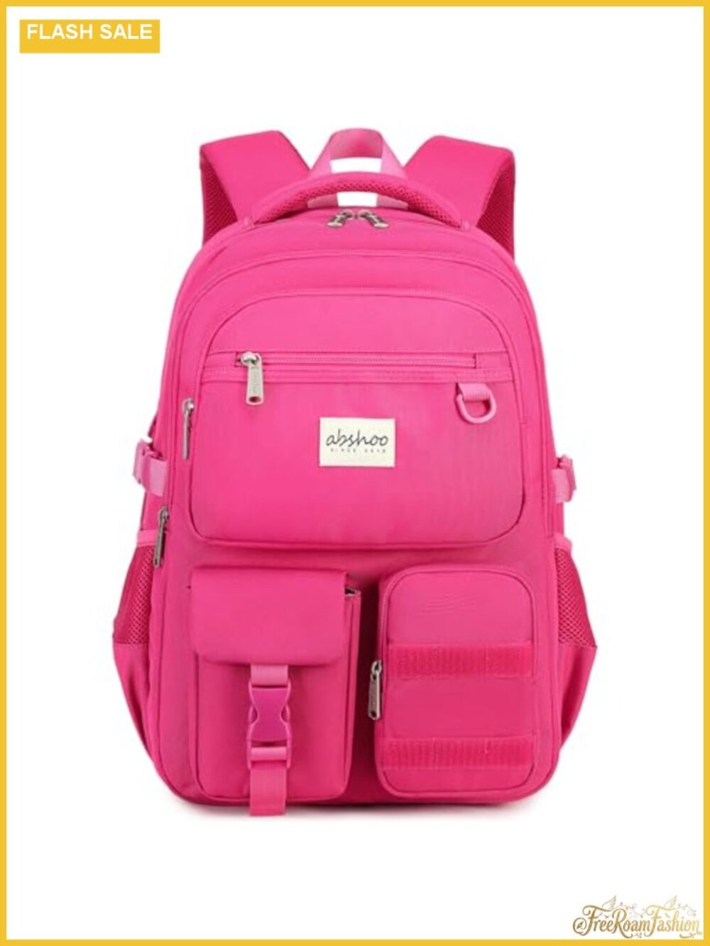 Large 22L Water-Resistant Laptop Backpack, Multi-Pocket, Padded Straps, Travel